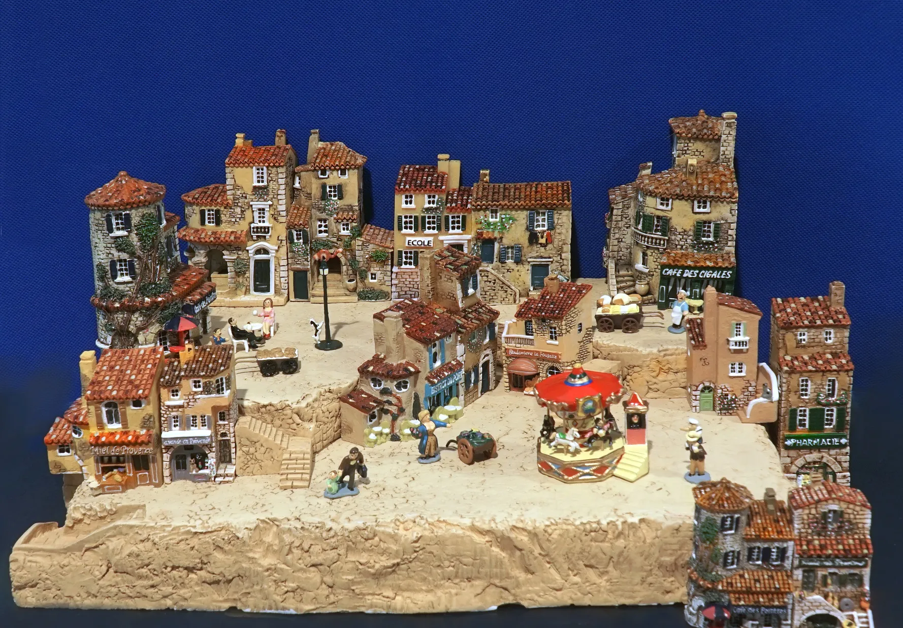 Gault French Provence miniature building collectibles